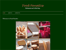 Tablet Screenshot of food-fanatics.co.uk